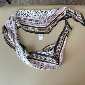 CAbi 100% silk scarf. NWOT